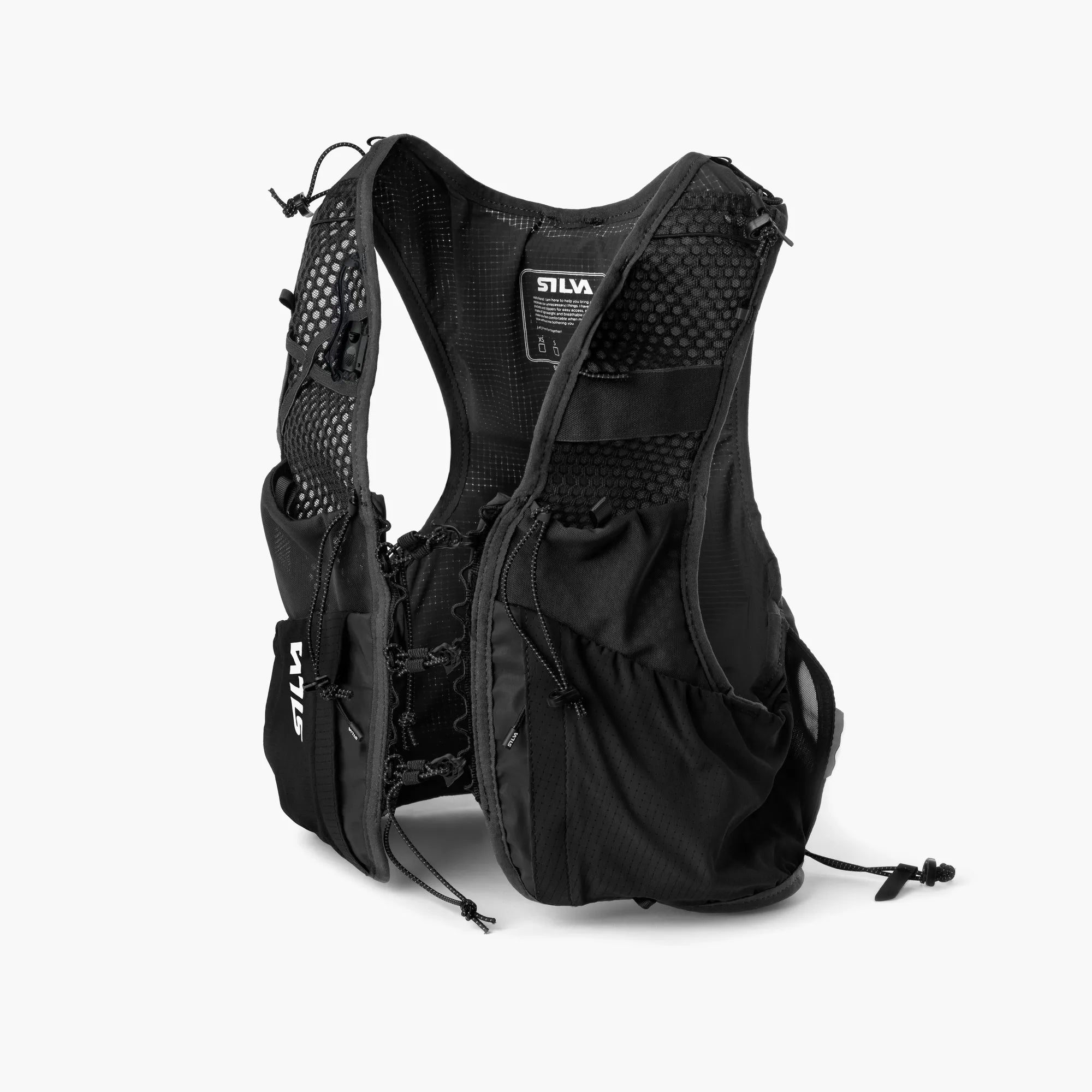 Strive 5 Vest Black SS26 - Front GREY