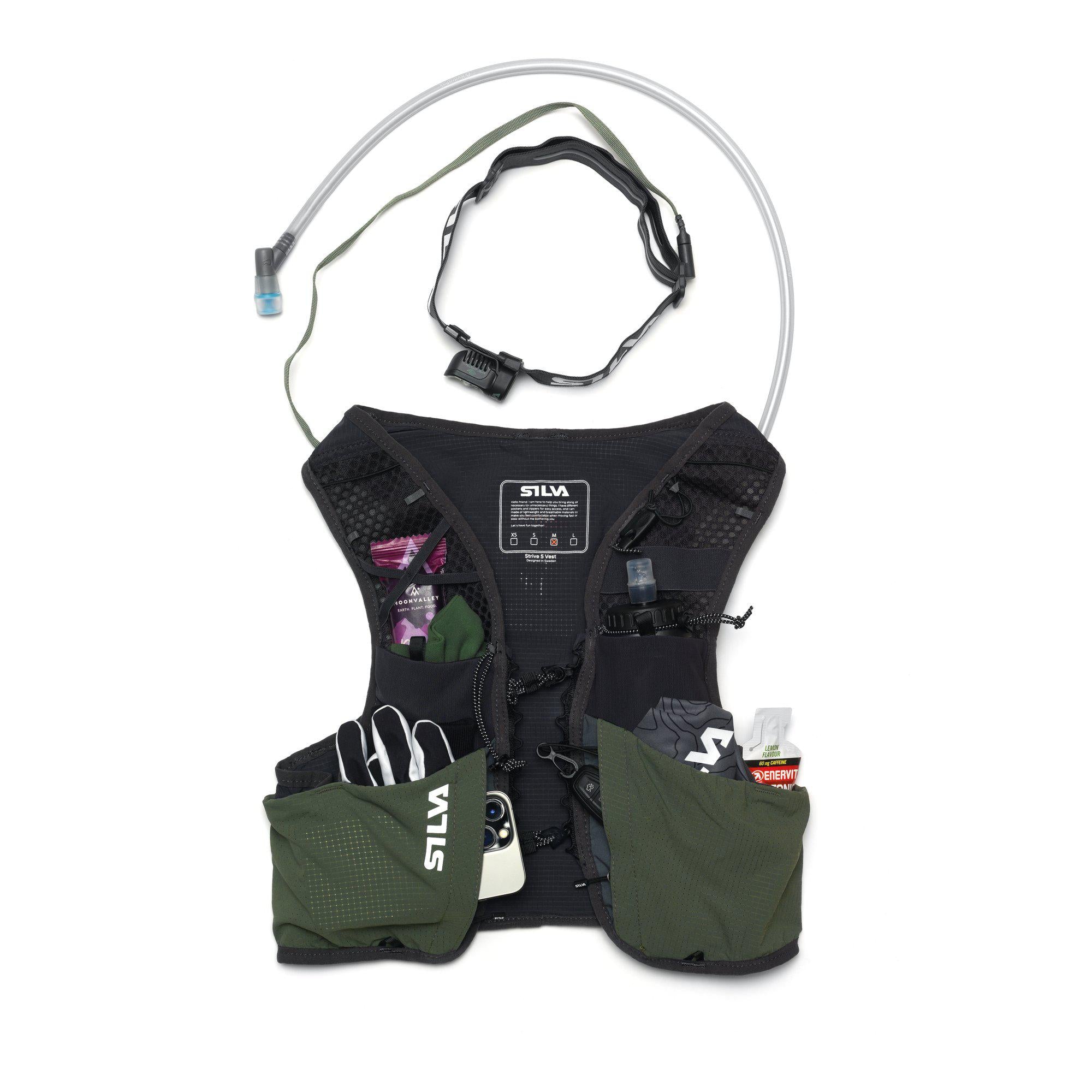 Strive 5 Running Vest (incl. 2 Soft Flasks)