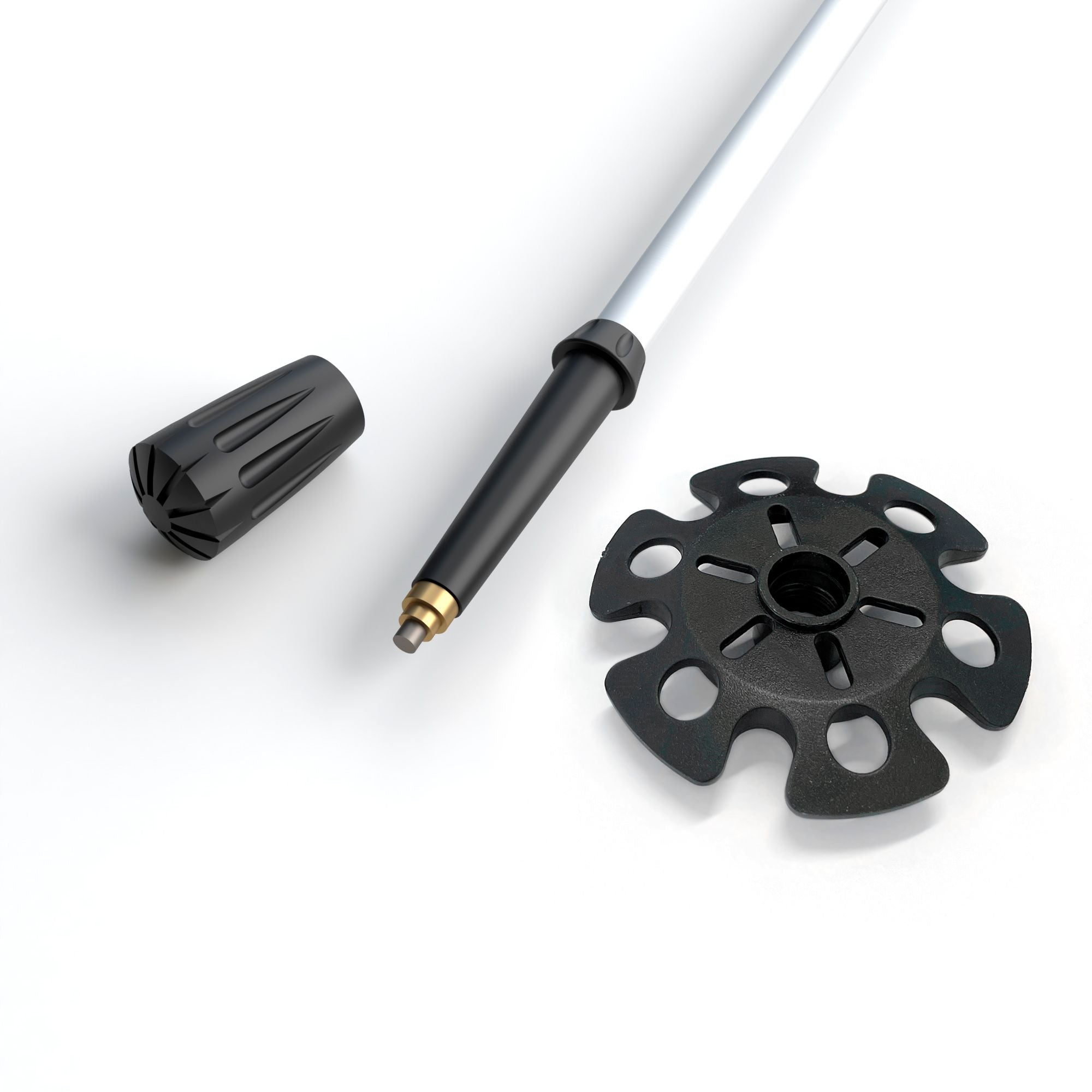 Trekking Poles Aluminum (White)_38122_feet (2023)