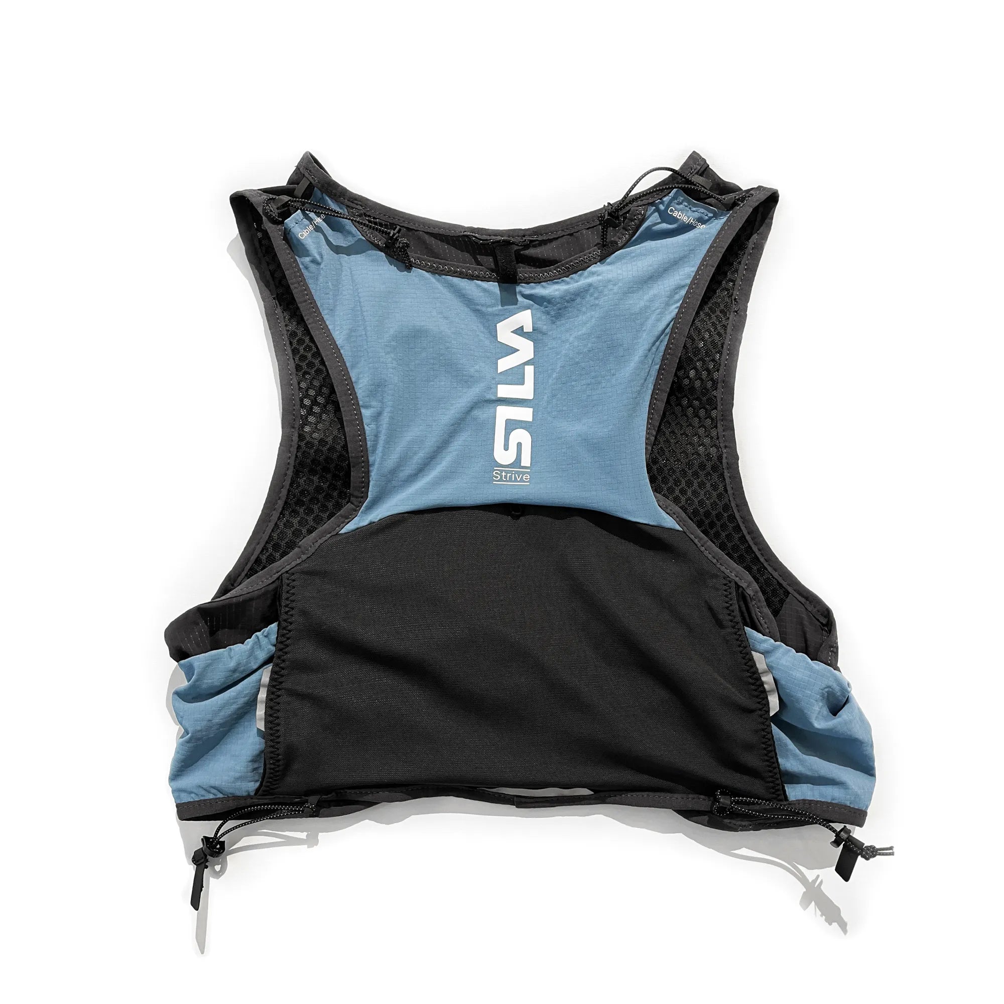 Strive 5 Vest Blue SS26 - Back flat