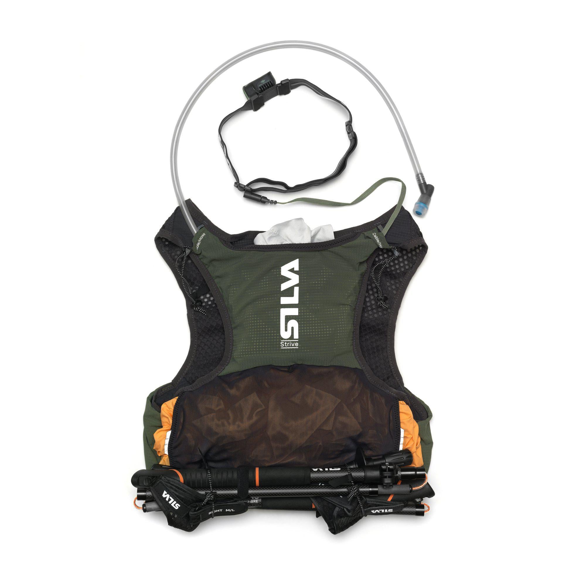 Strive 5 Vest Green_packed back