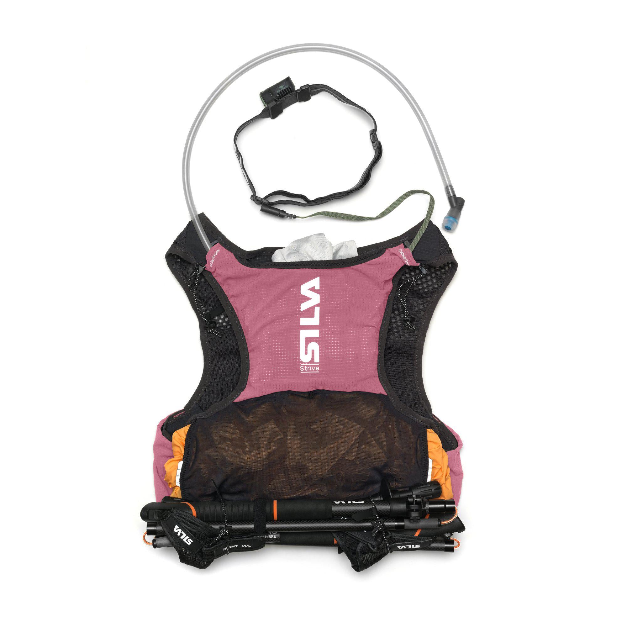 Strive 5 Vest Rose_packed back