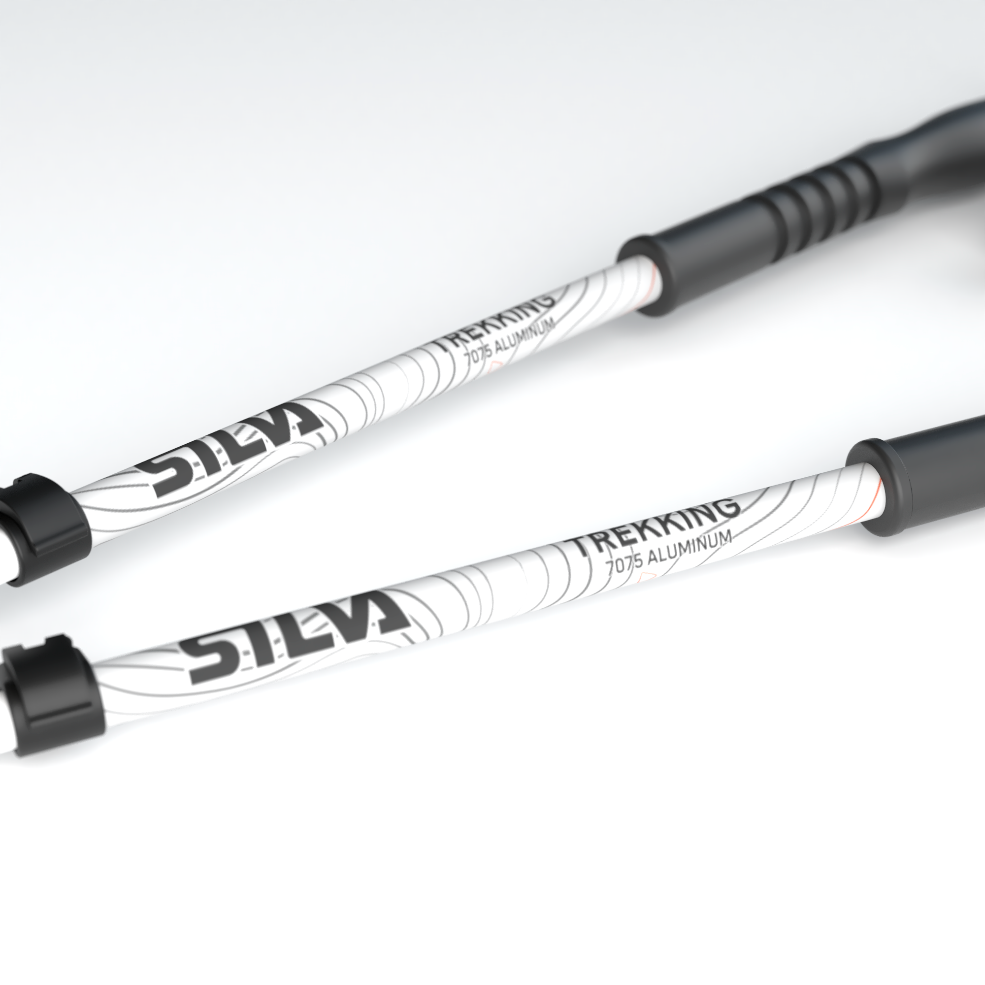 Trekking Poles Aluminum (White)_38122_detail