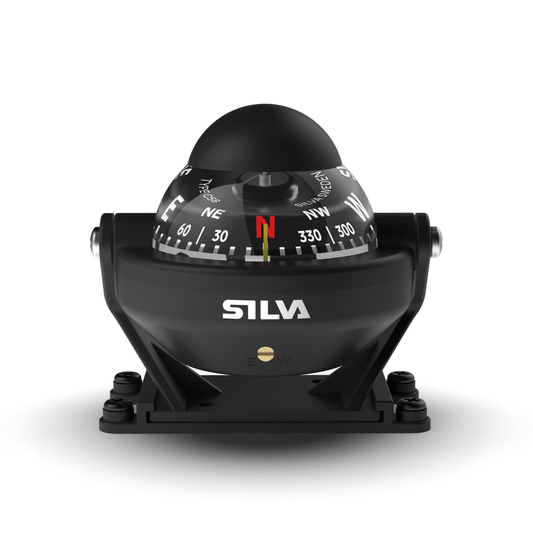 C58 Jumper mounted steering compass for motorboats Silva UK